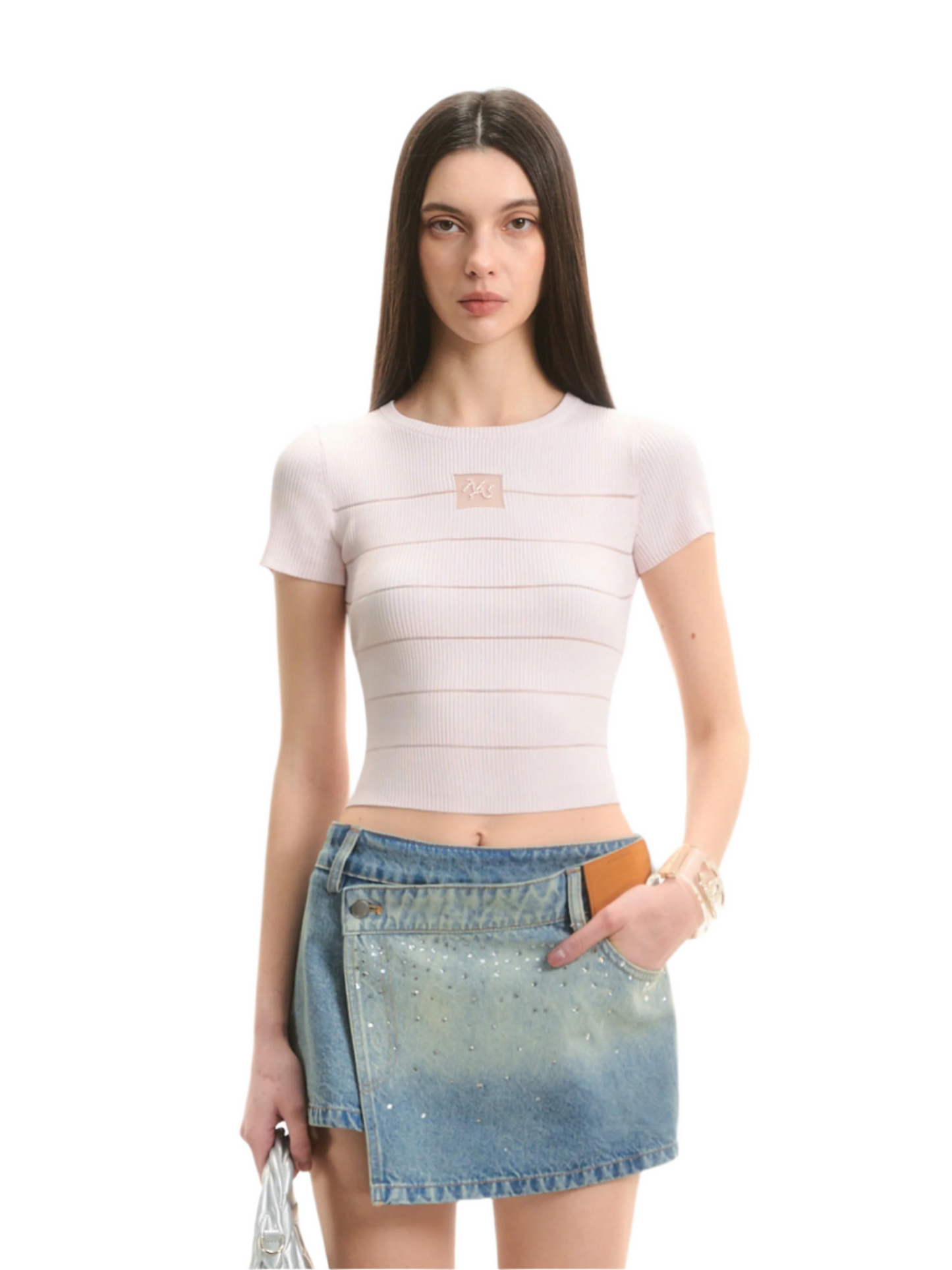 NAWS PINK 3-CARAT ICE-KNIT TEE