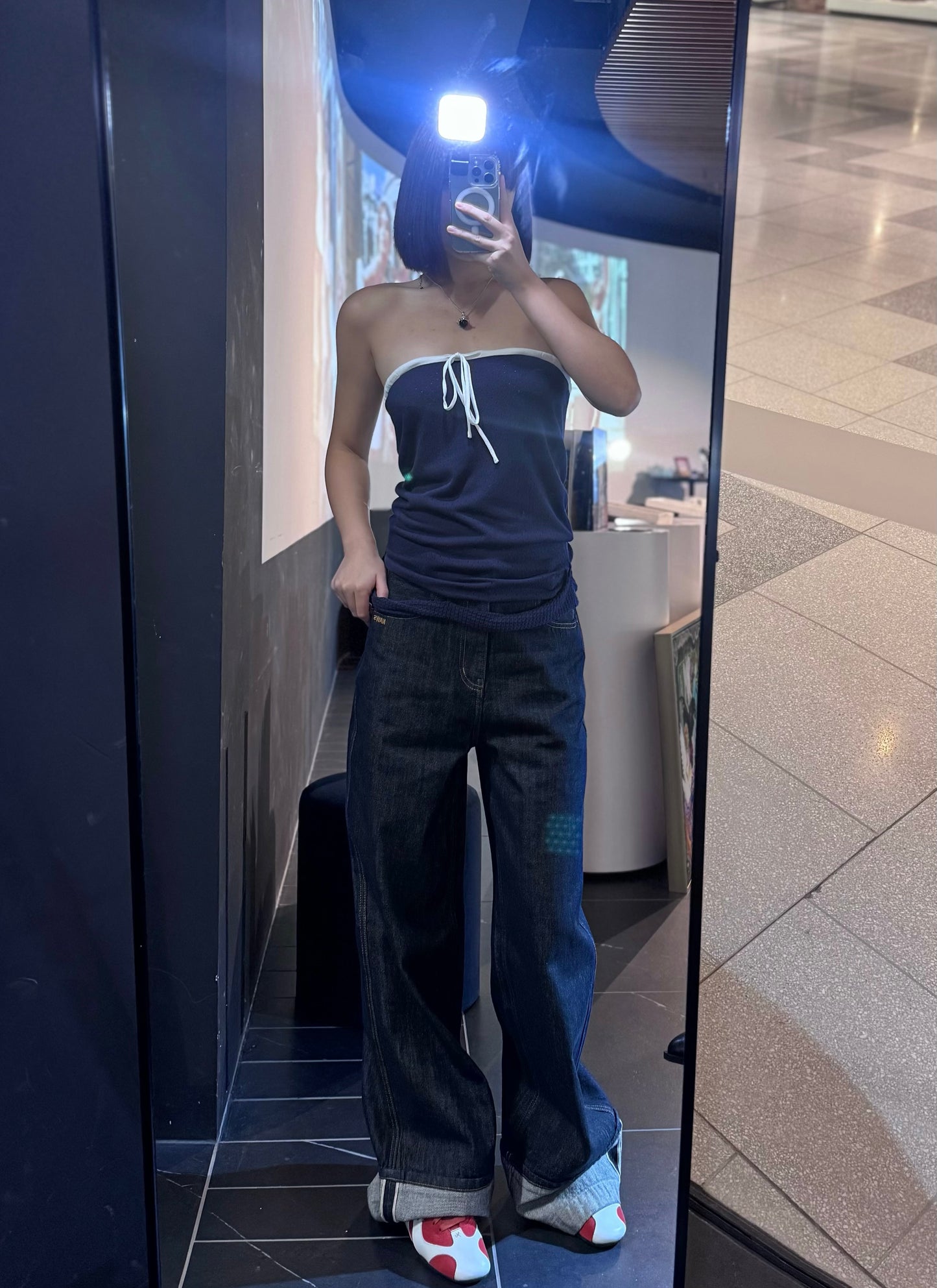 NAWS RED NO. N TRAINING SHOES