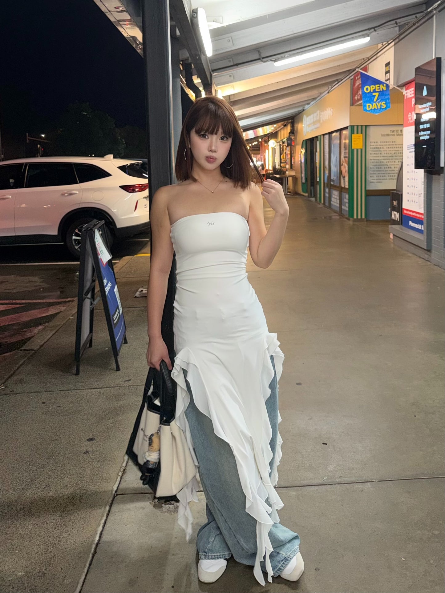 NAWS SEAWEED BRALETTE DRESS