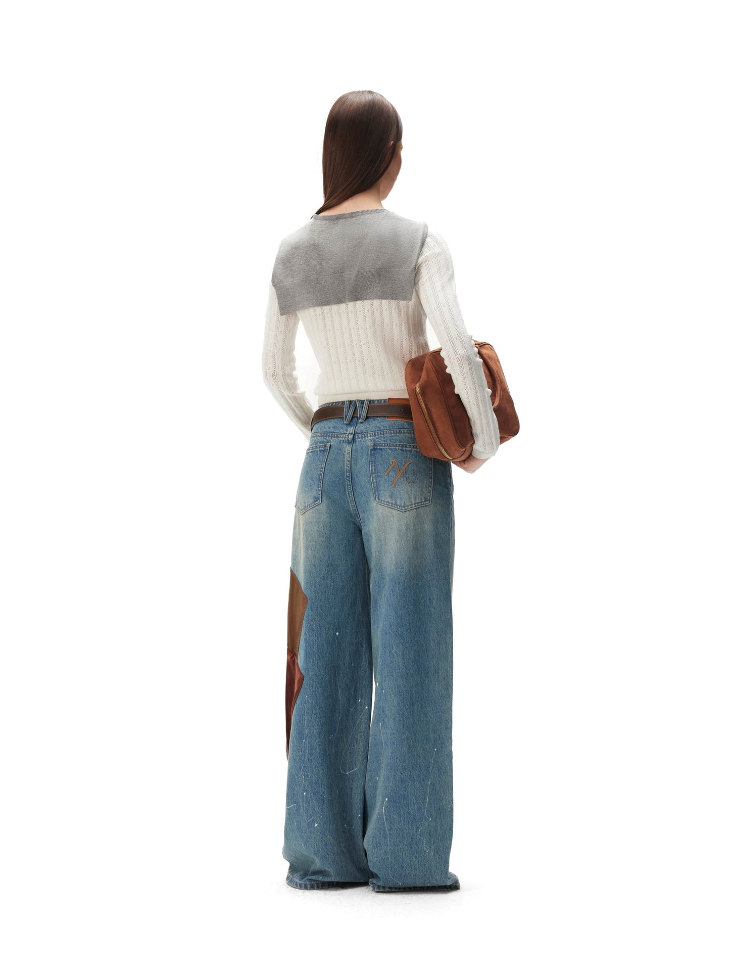 NAWS WHITE DURO SHAWL KNIT CARDIGAN