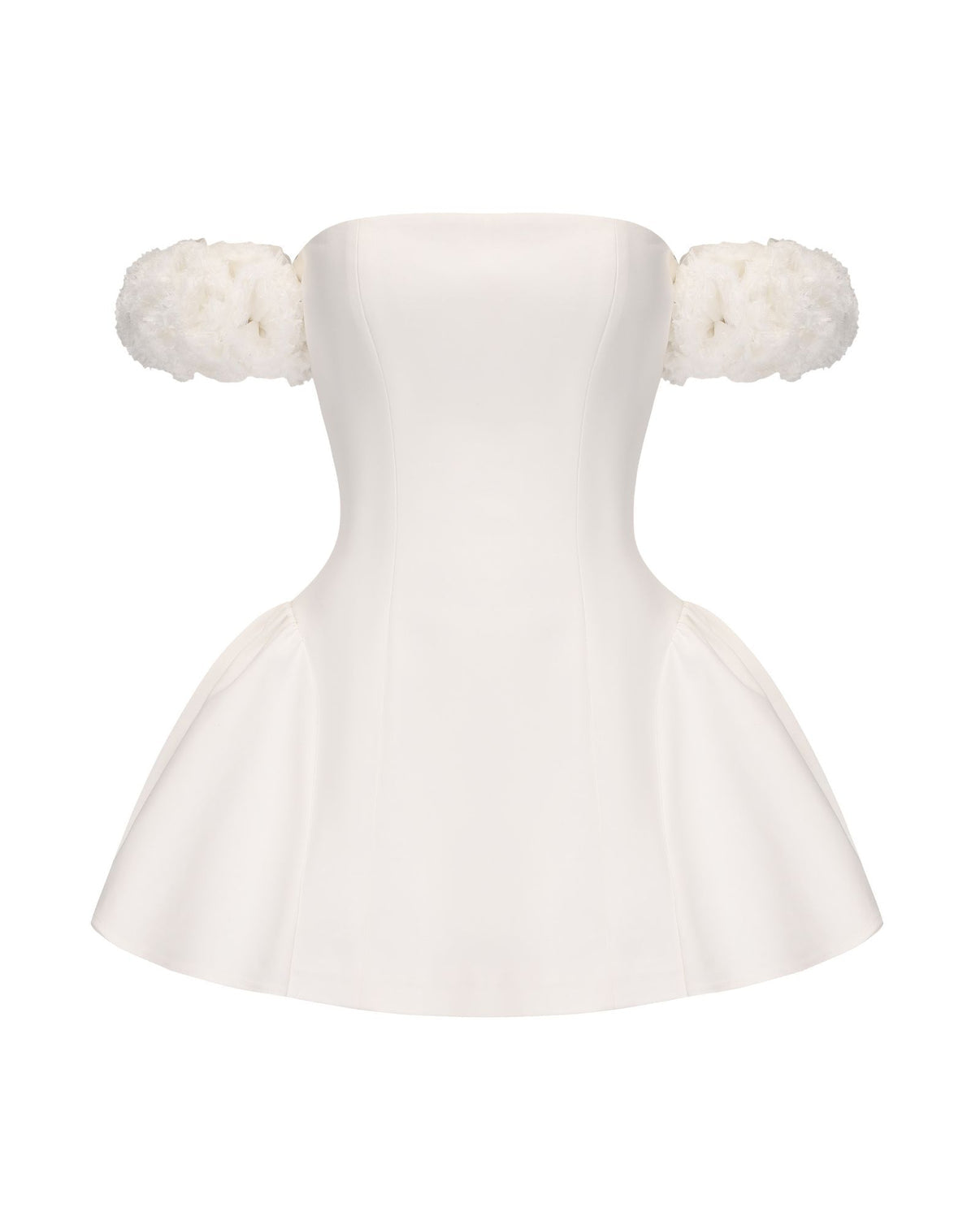 Nana Jacqueline Flora Dress (White)