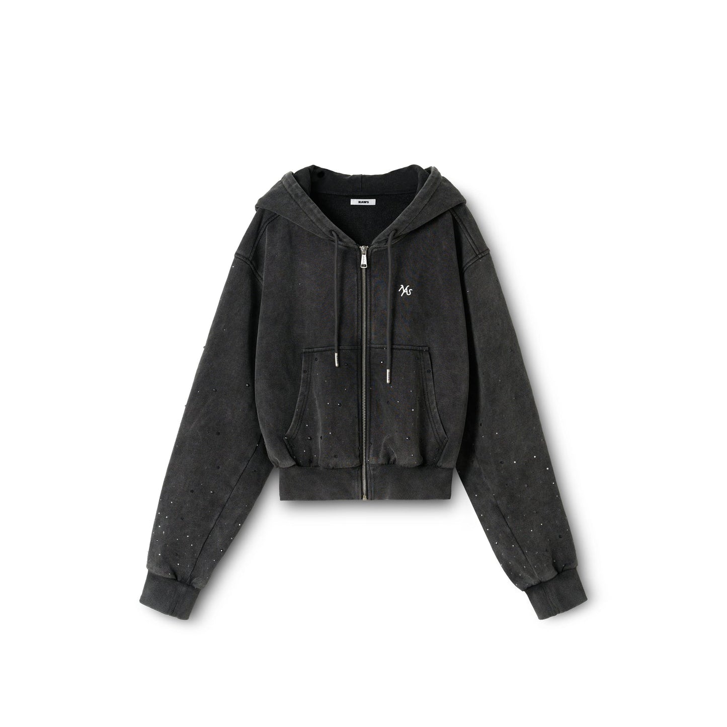 NAWS SPARKLY CROPPED HOODIE