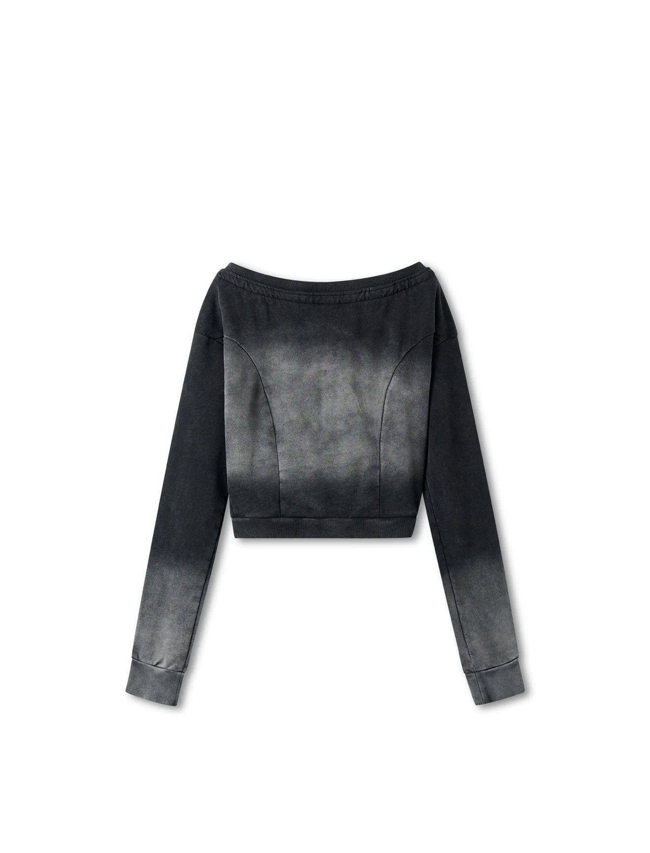 NAWS INK OFF-SHOULDER HOODIE