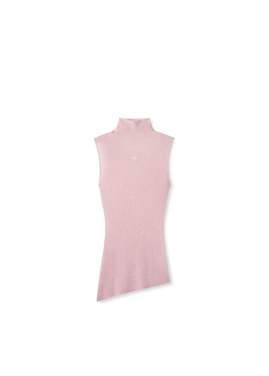 NAWS SAKURA PINK MEGAN SLEEVELESS KNIT TOP
