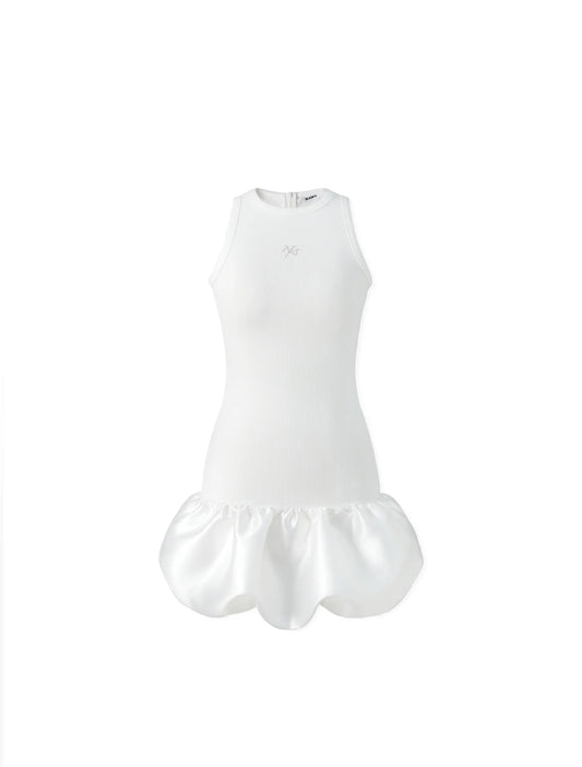 NAWS WHITE 3-CARAT BUD DRESS