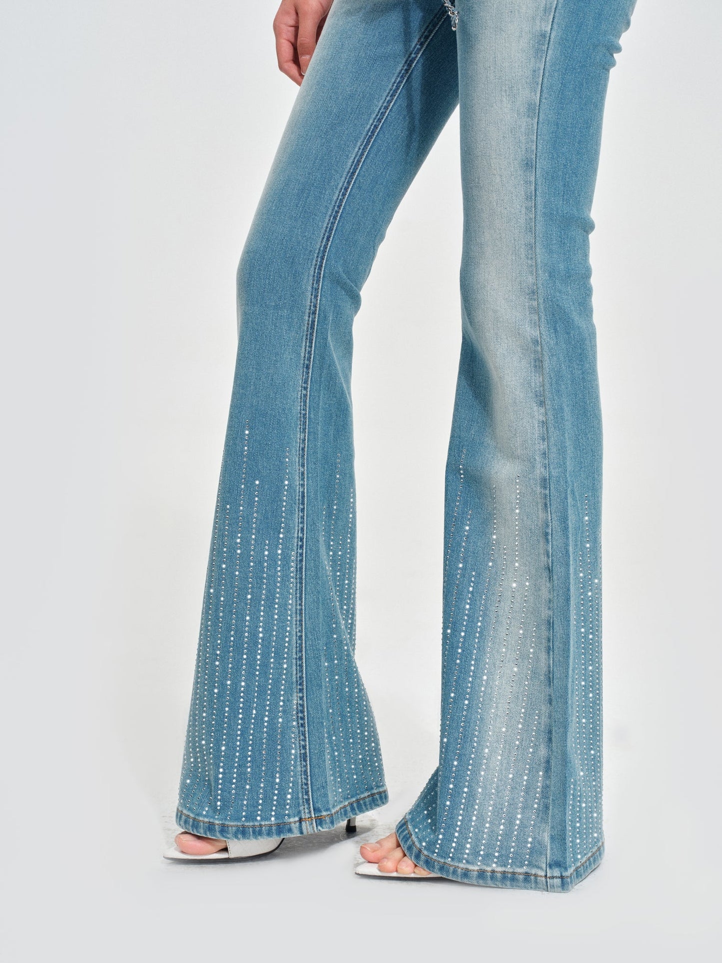 NAWS SEQUIN BOOTCUT JEANS