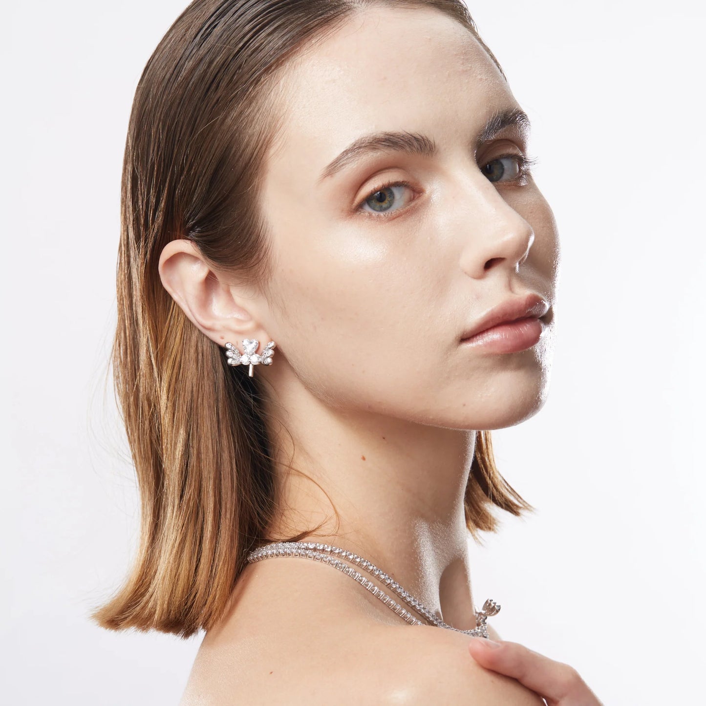 Poem Guardian Wing Earring