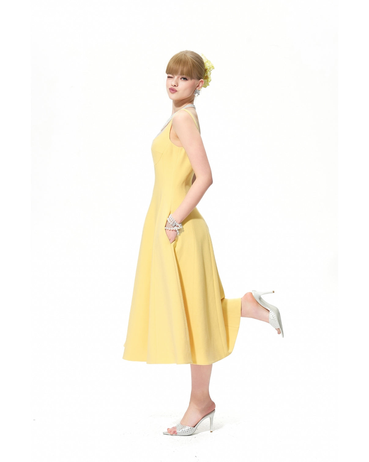 Nana Jacqueline Josephine Dress (Yellow)