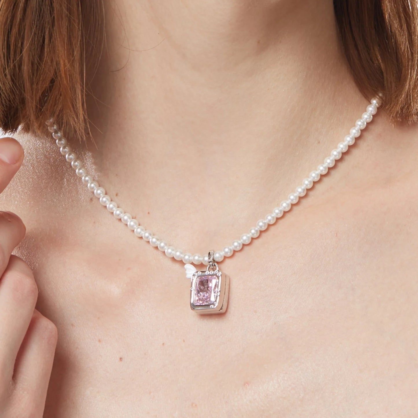 Poem Blingelf-pearl edition necklace