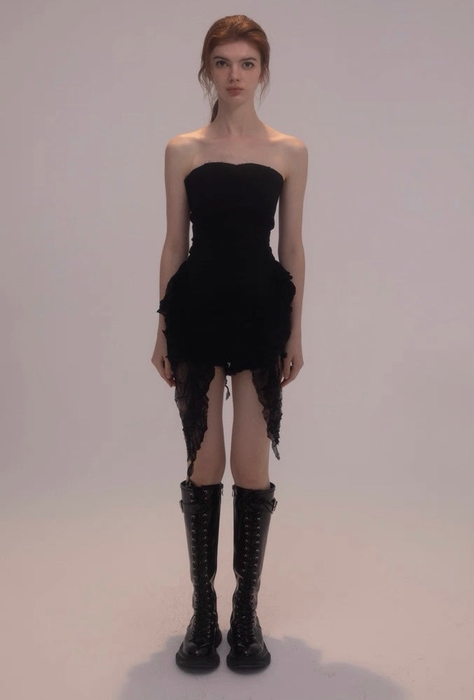 Jagee Chen Black jellyfish Top