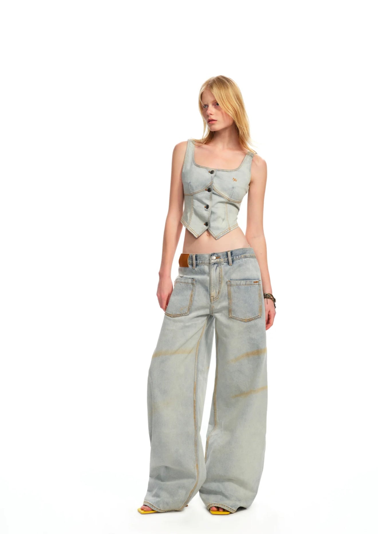 NAWS CERAMIC DENIM VEST