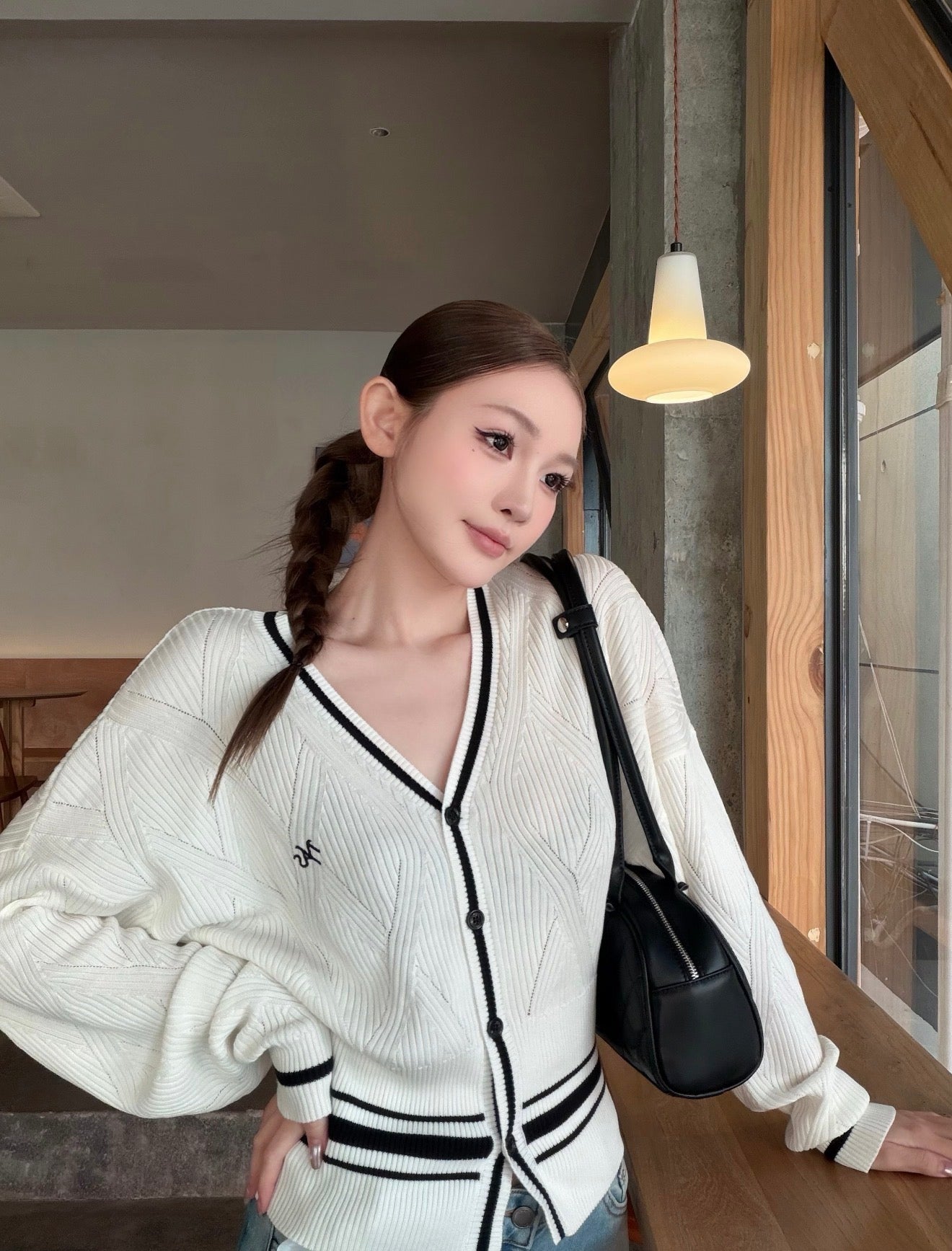 NAWS LUMINOUS WHITE NEWPORT RESORT KNITWEAR