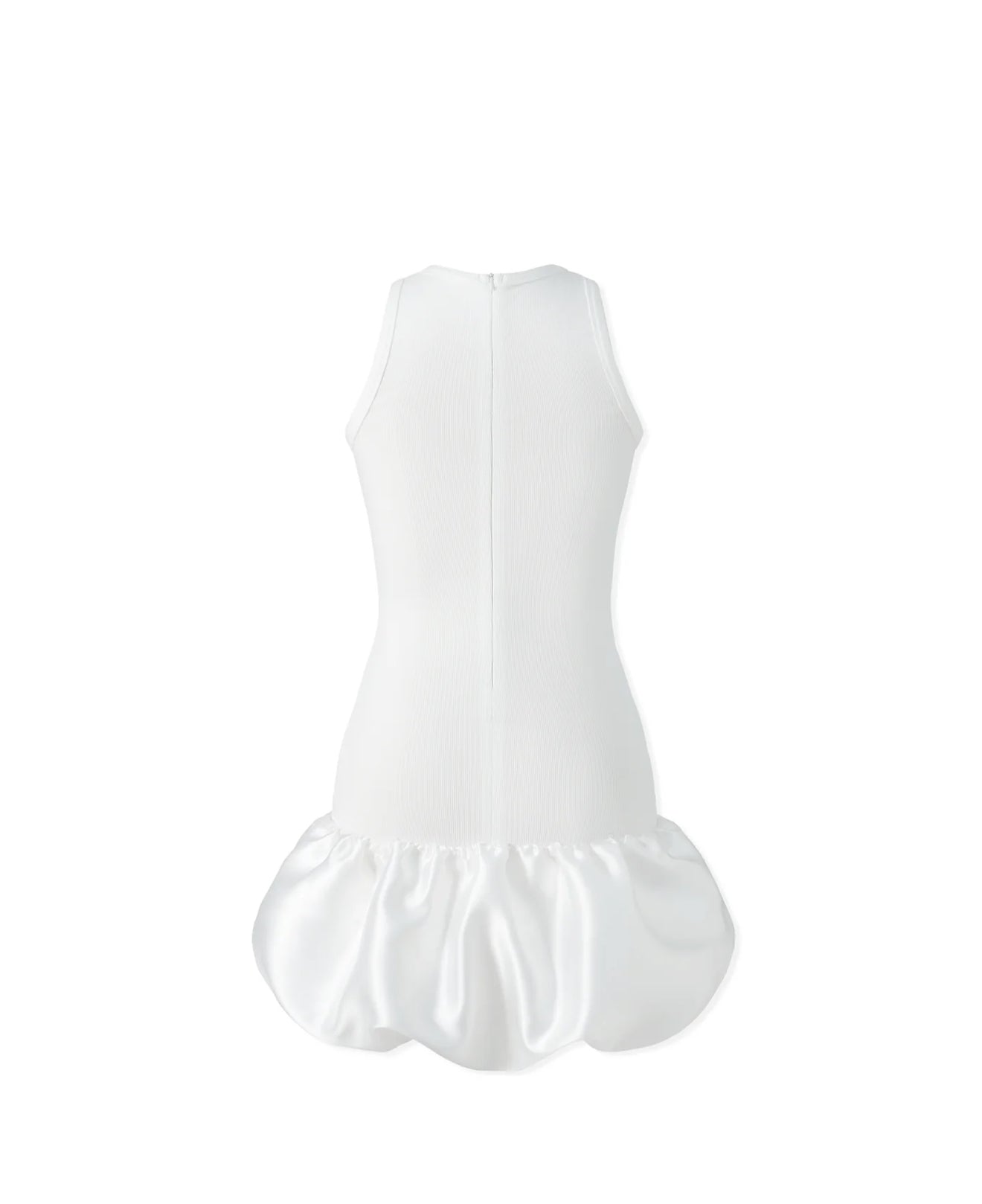 NAWS WHITE 3-CARAT BUD DRESS