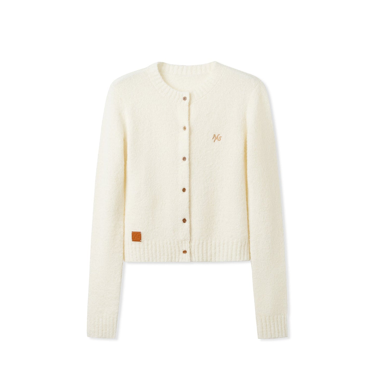 NAWS POLAR CREW-NECK KNIT CARDIGAN