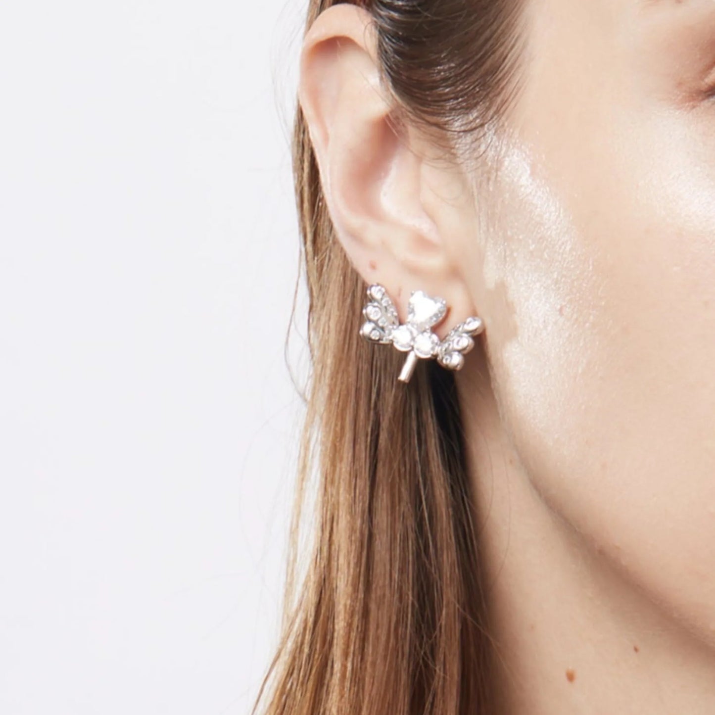 Poem Guardian Wing Earring