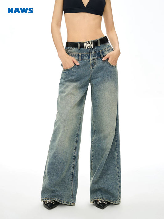 NAWS double header jeans