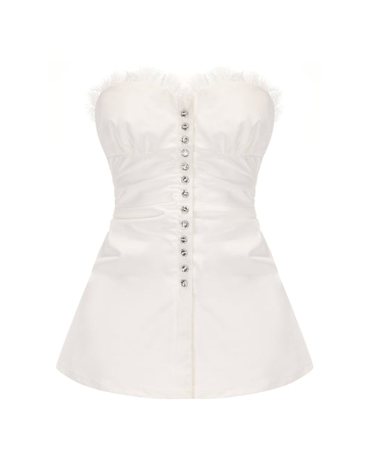 Nana Jacqueline Margaux Top (White)
