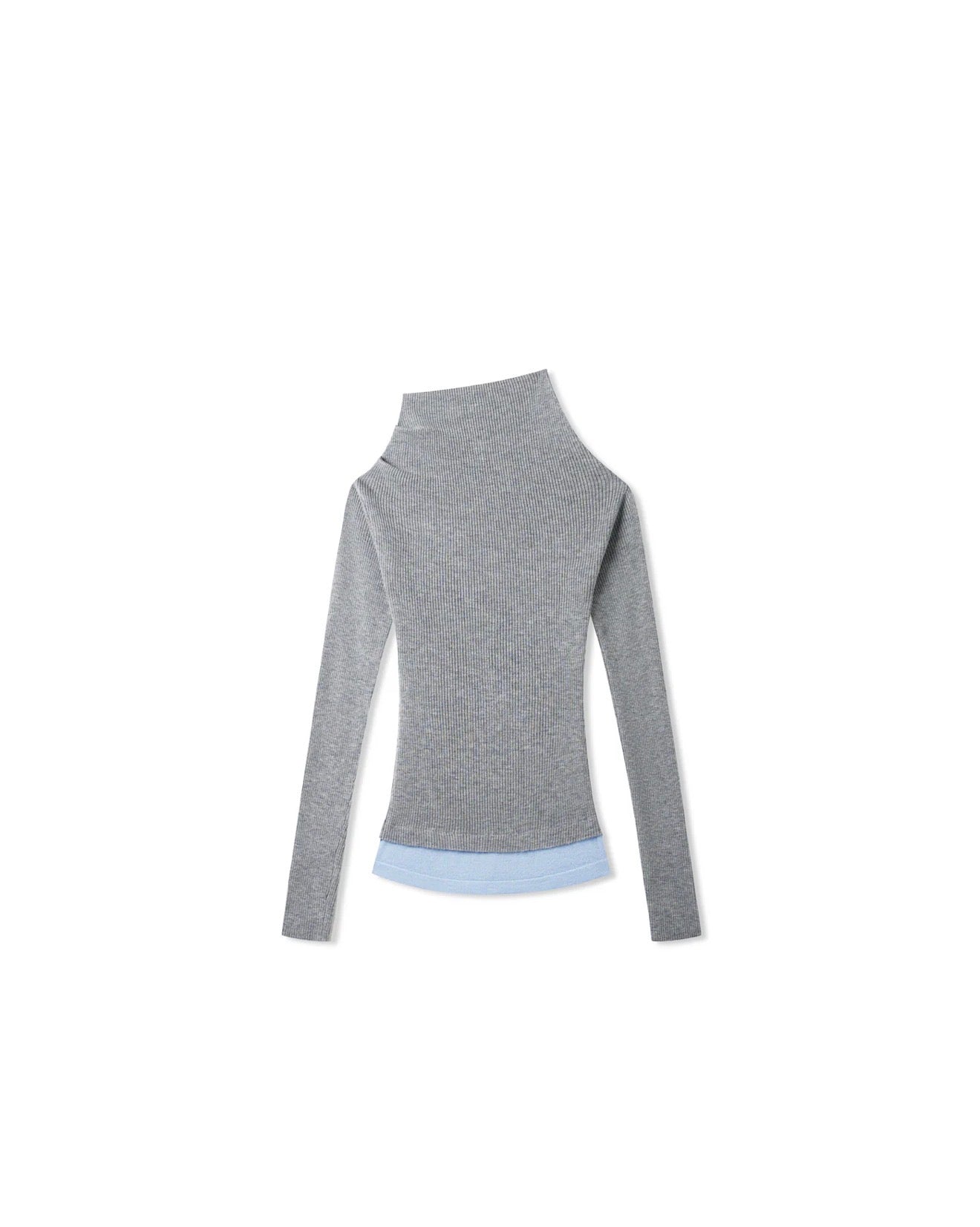 NAWS BLUES GRAY NEVA KNITWEAR