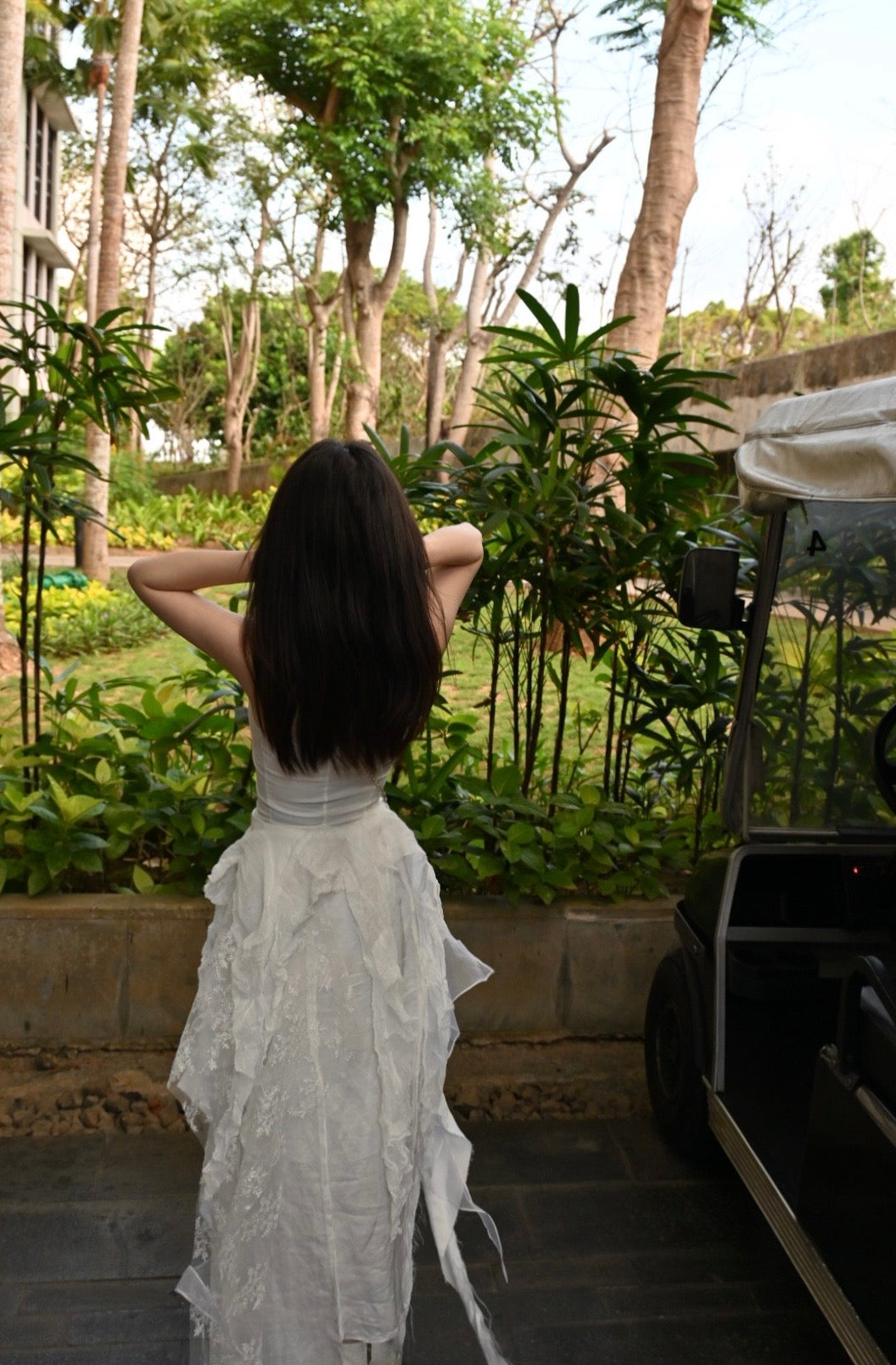 Jagee Chen White Jellyfish top