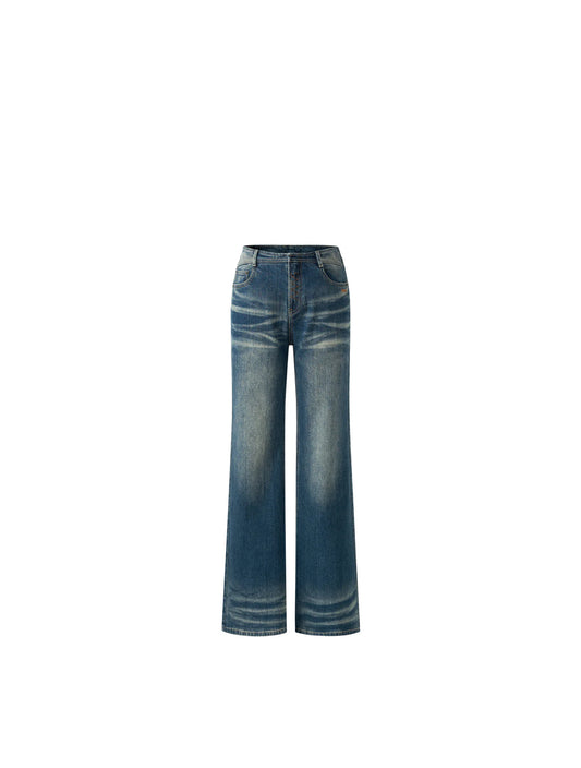 NAWS N4 STRAIGHT-LEG JEANS PRUSSIAN BLUE
