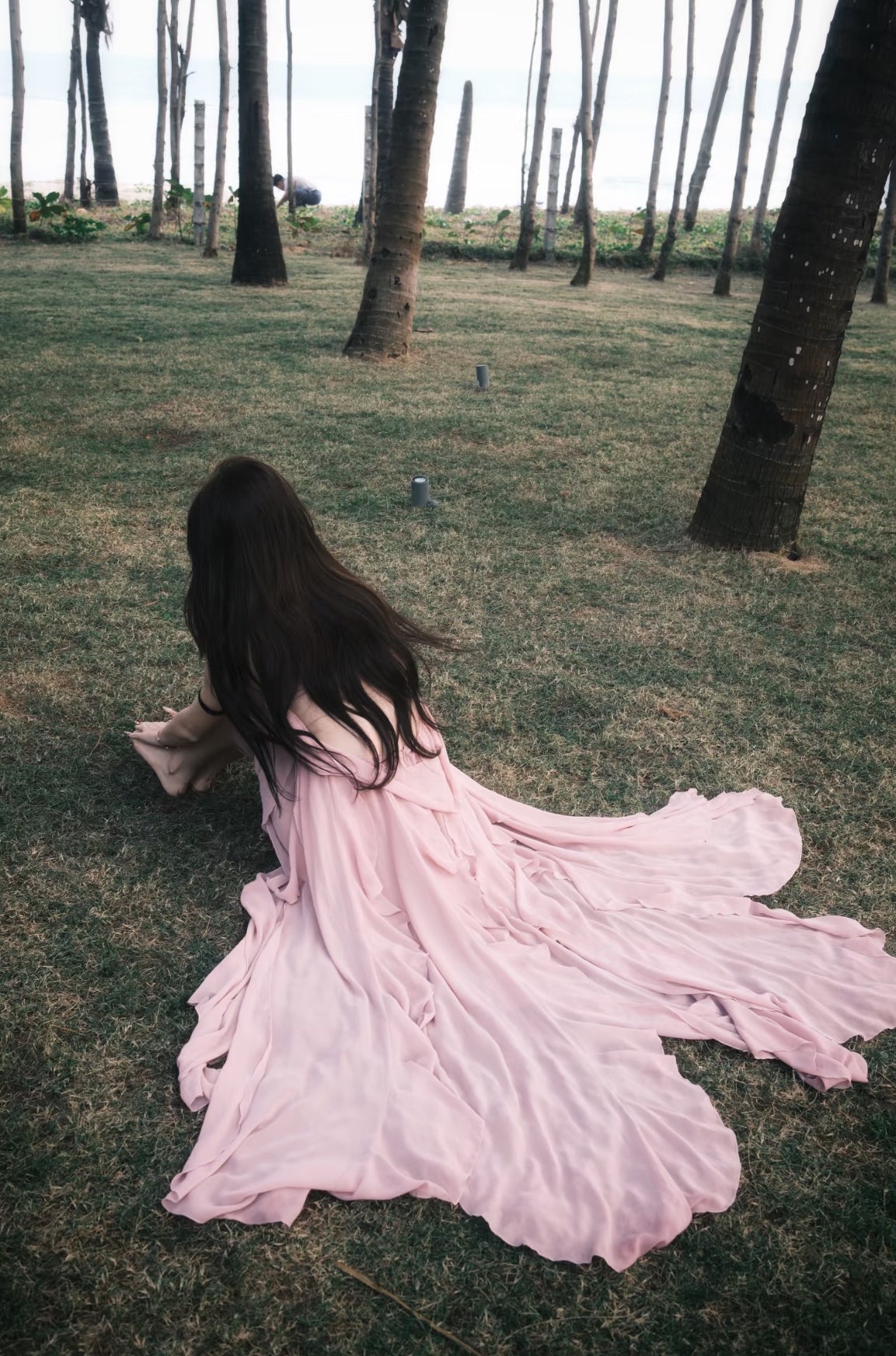 Nana Jacqueline Mariah Dress (Peach)