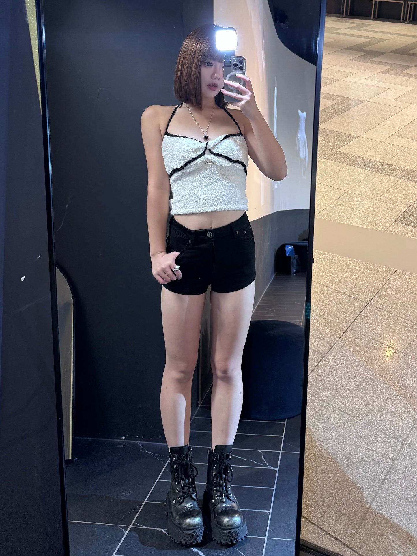 NAWS black sand shorts