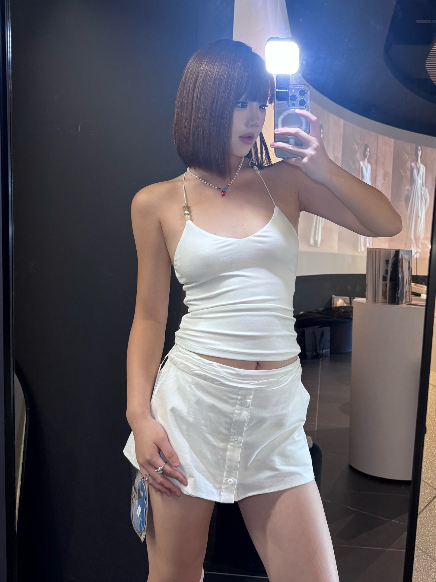 NAWS WHITE VAGRANT SKIRT