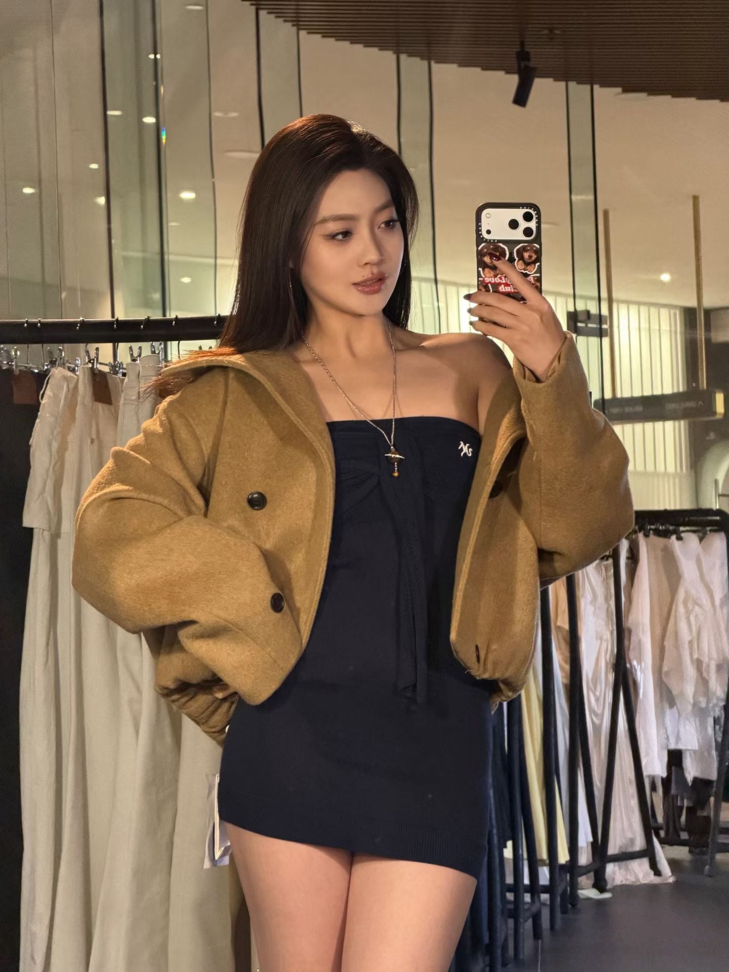 NAWS ROSE OVERSIZED WOLLEN COAT