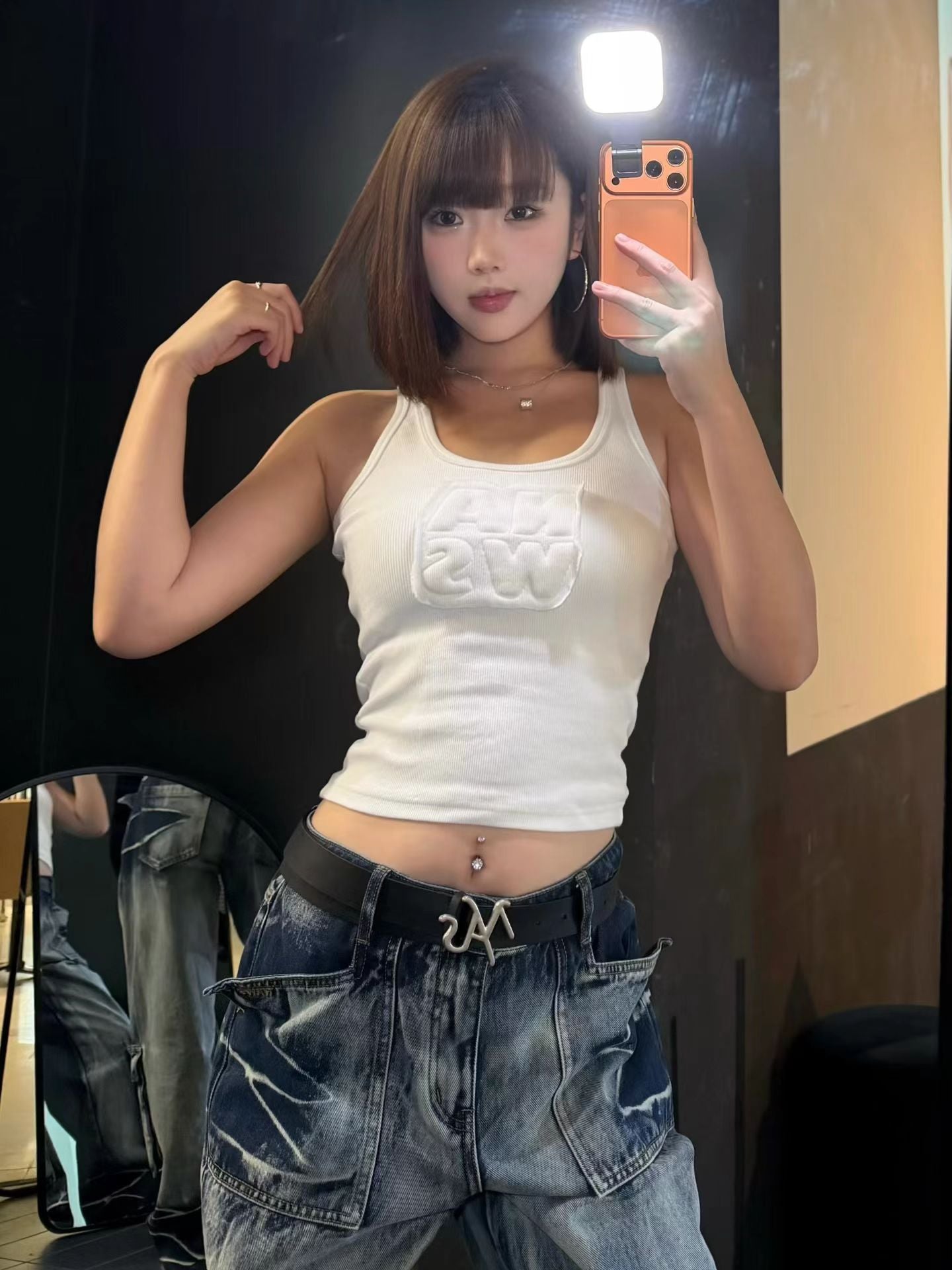 NAWS WHITE ATAMI TANK TOP