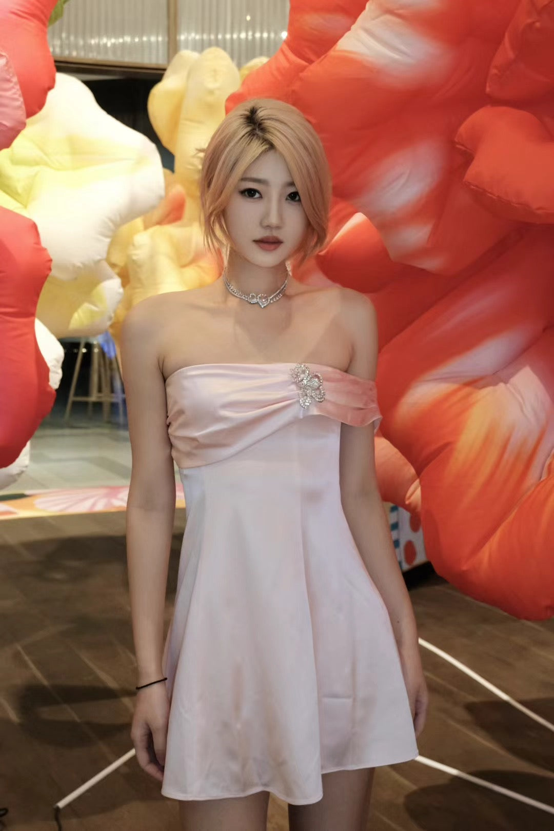 Nana Jacqueline Cornelia Dress (Pink)