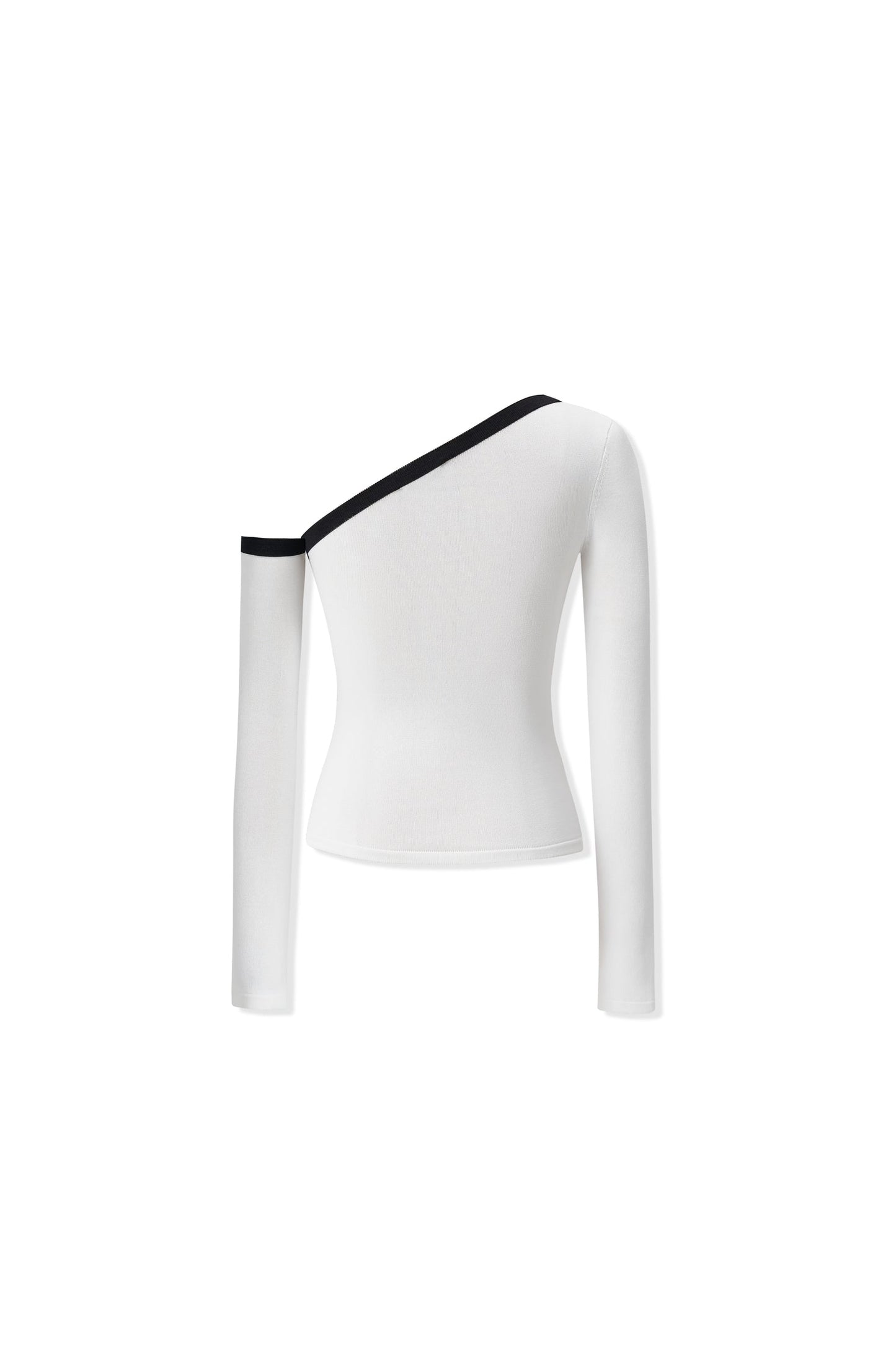 NAWS SCULPTURE WHITE KNITSHIRT