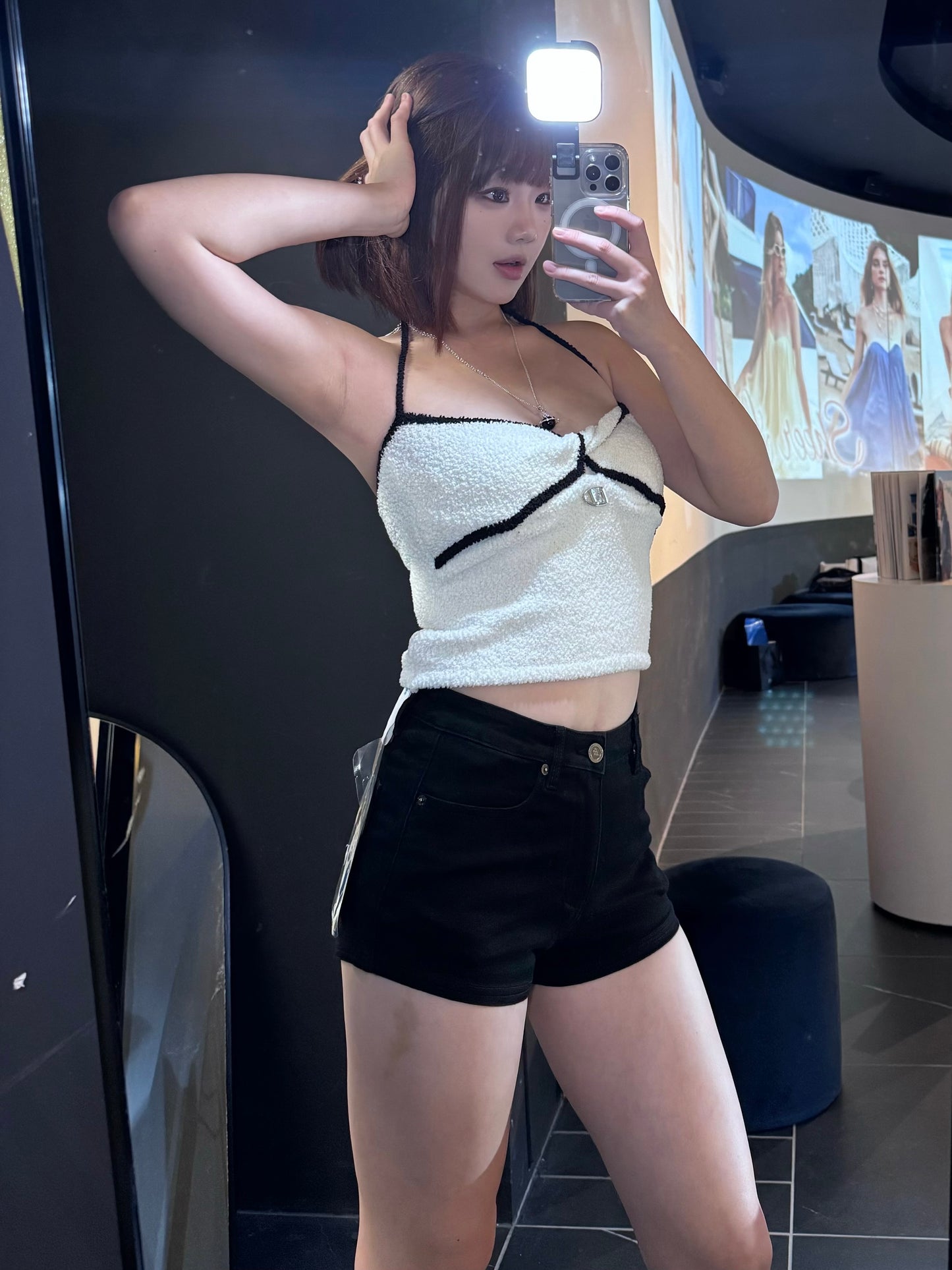 NAWS black sand shorts