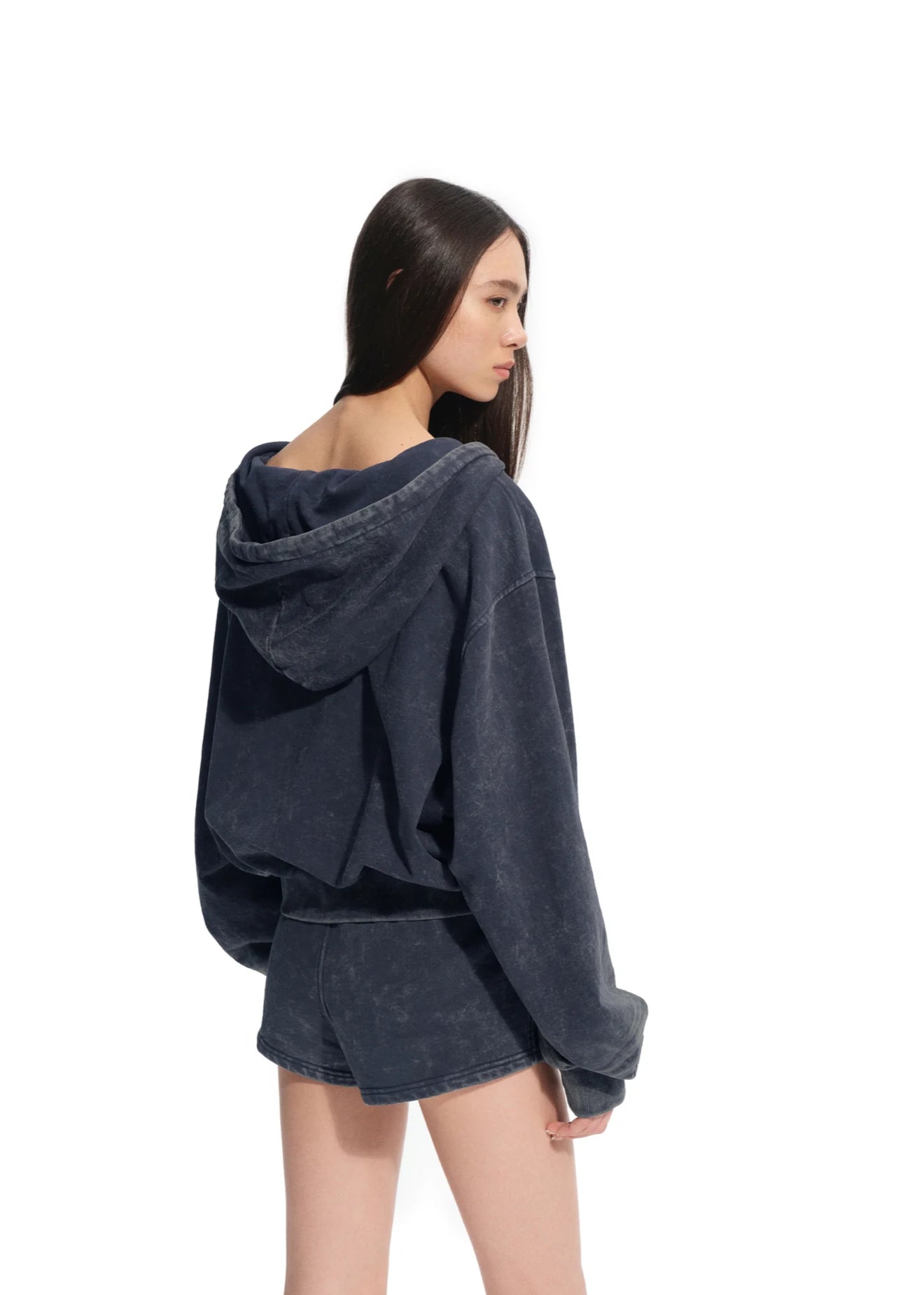 NAWS VOLCANIC LOOSE FIT HOODIE JACKET