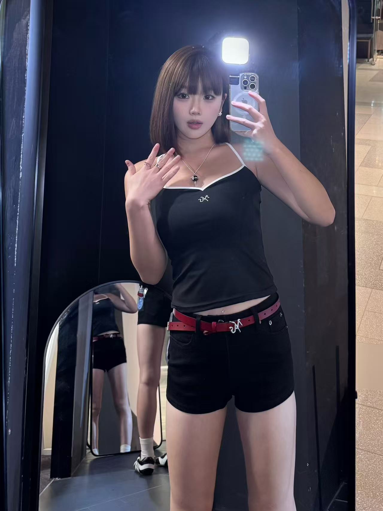 NAWS black sand shorts
