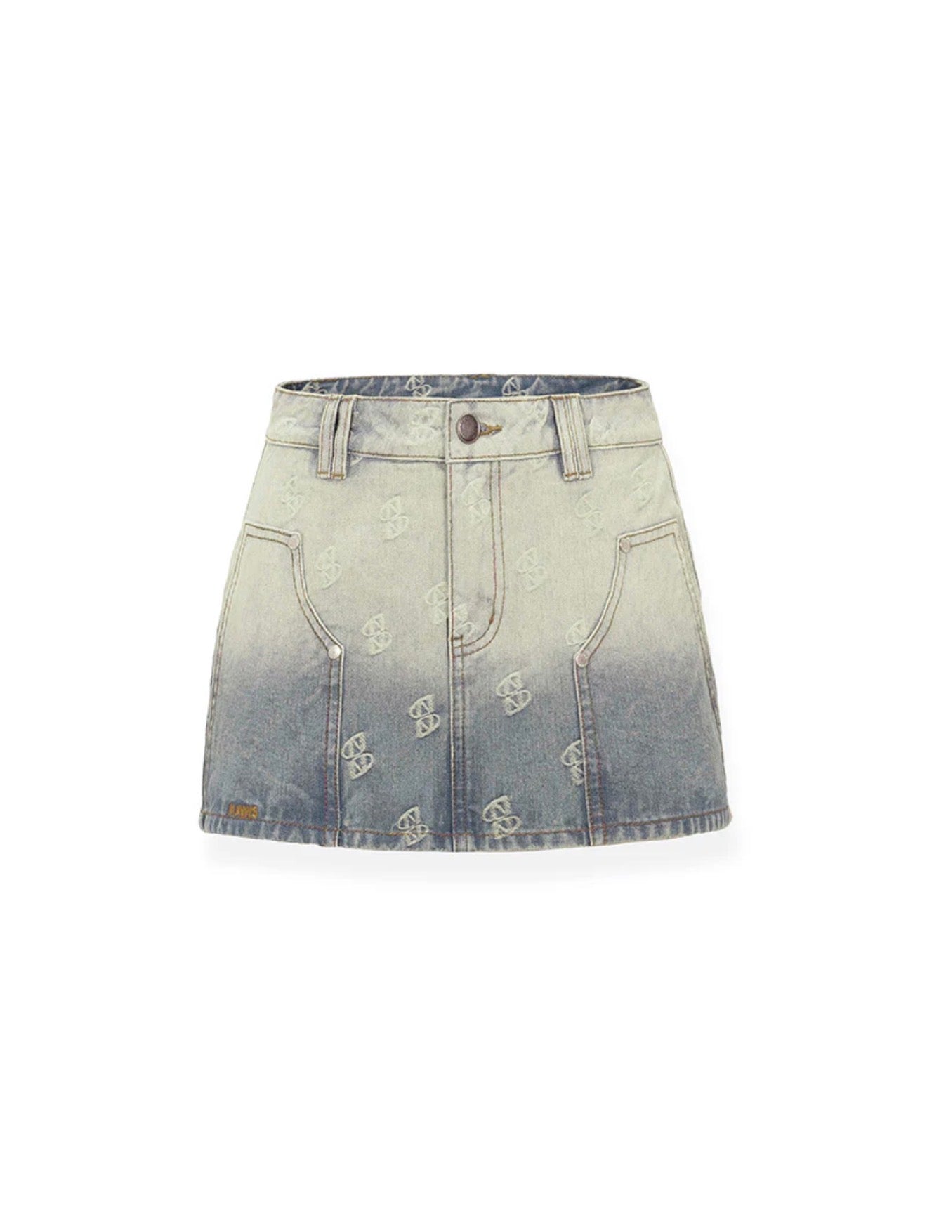 NAWS STARRY SKY DENIM SKIRT