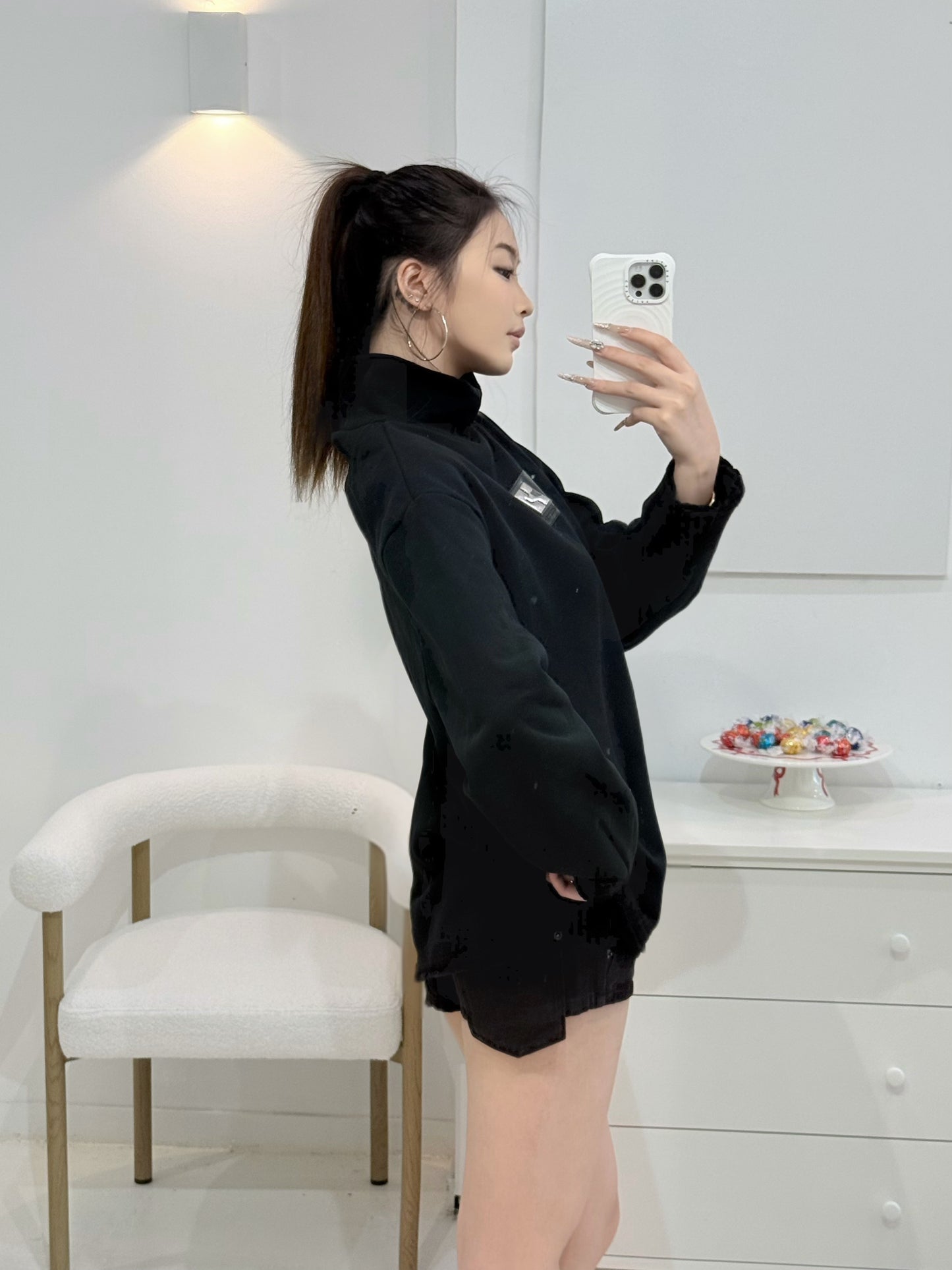 YJ1 SELF-HEATING TURTLENECK HOODIE