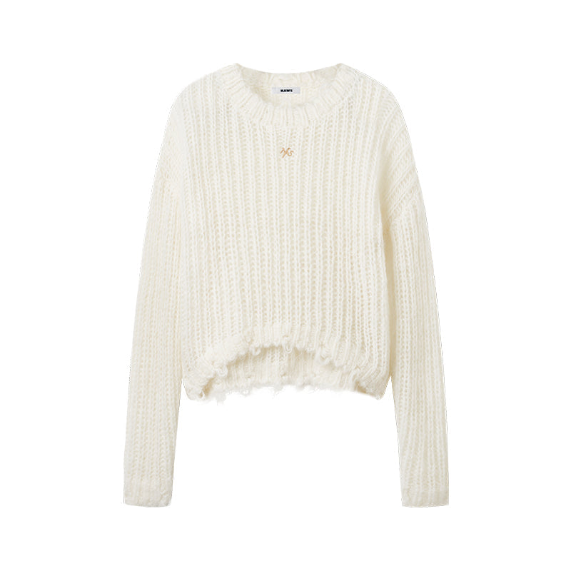 NAWS DISTRESSED SWEATER