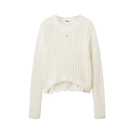 NAWS DISTRESSED SWEATER