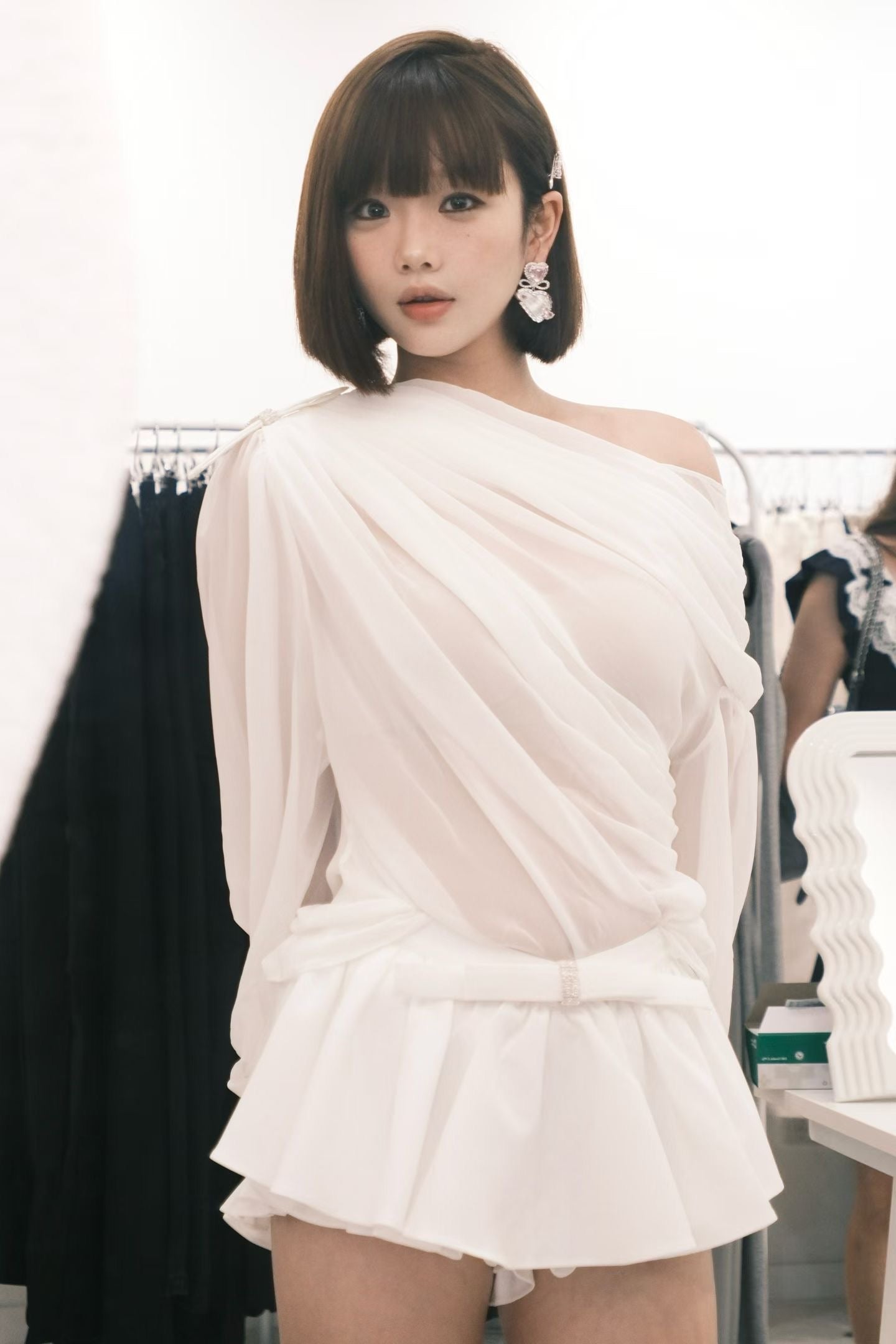 Nana Jacqueline Demi Top (White)
