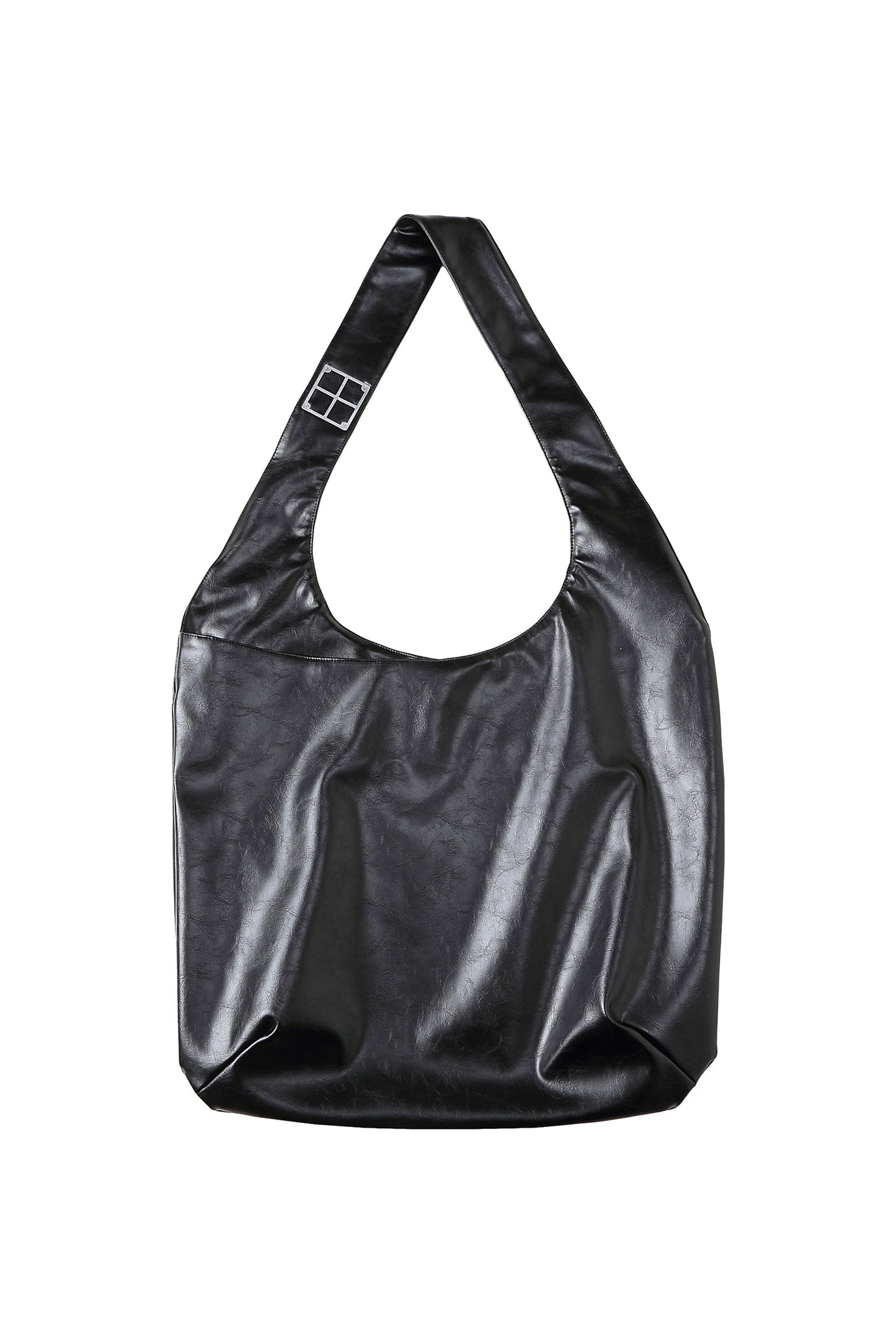 YJ1 LOGO TOTE BAG IN BLACK