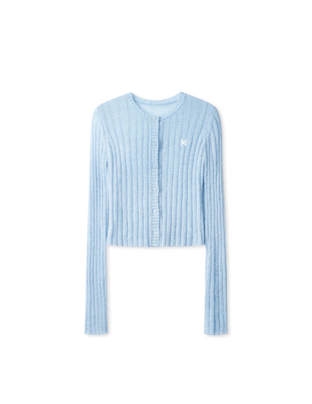 NAWS GLACIER BLUE ZURICH KNIT CARDIGAN
