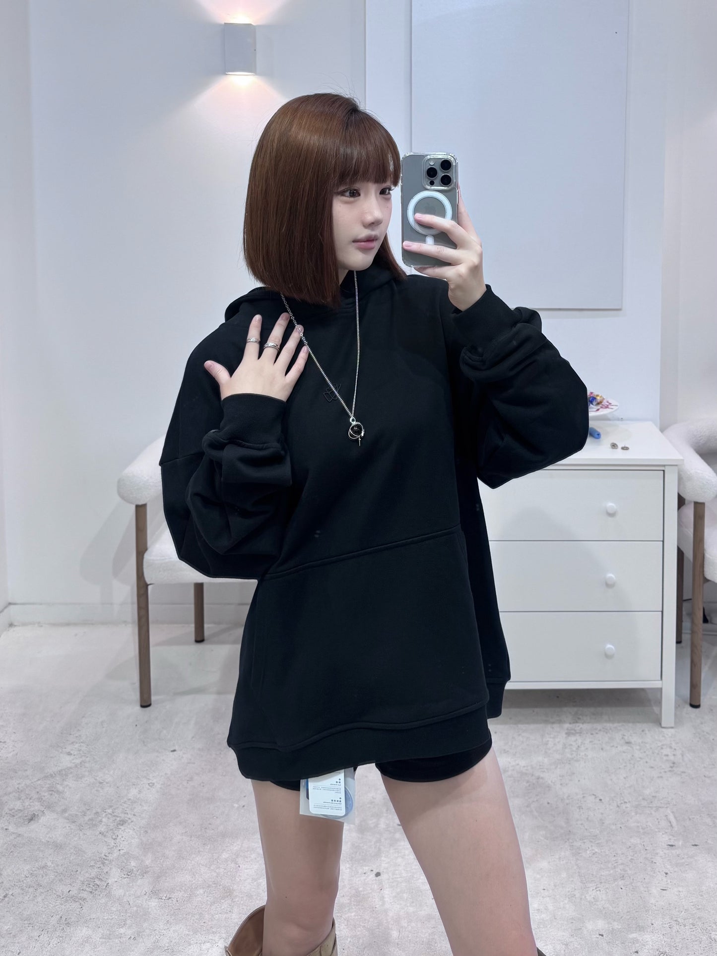 NAWS WANDERING BLACK HOODIE