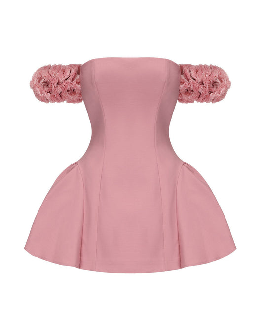 Nana Jacqueline Flora Dress (Pink)
