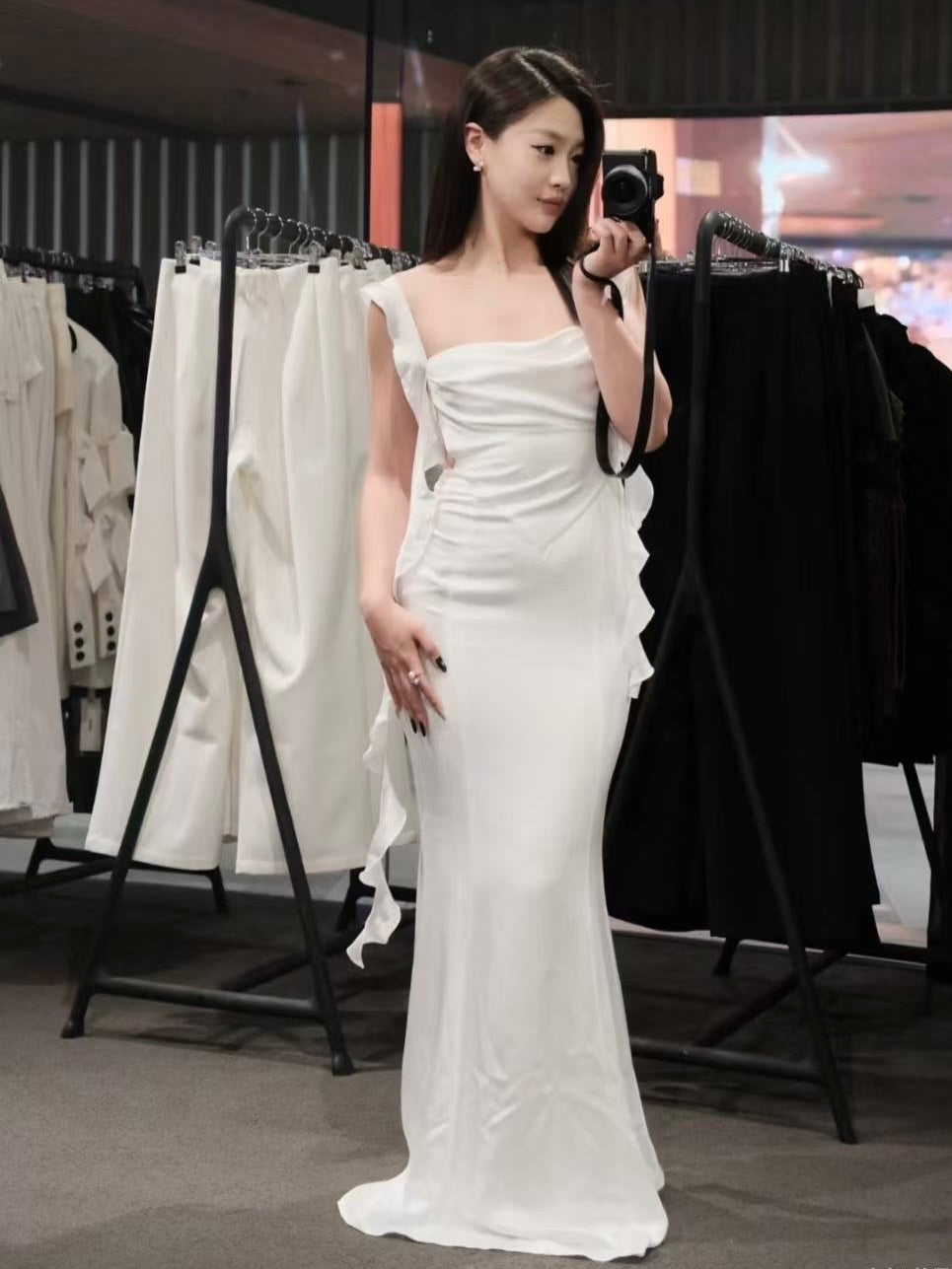 Nana Jacqueline Caroline Dress (White)