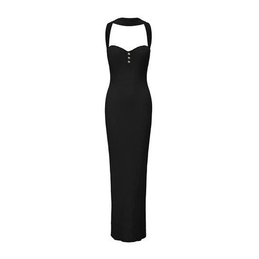 Nana Jacqueline Estelle Knit Dress (Black)