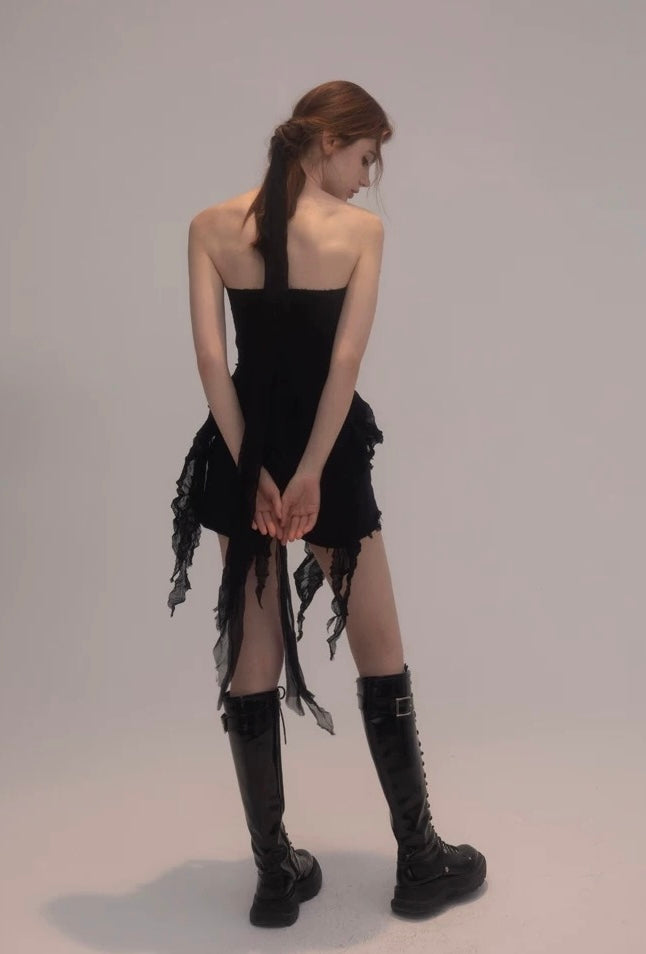 Jagee Chen Black jellyfish Top