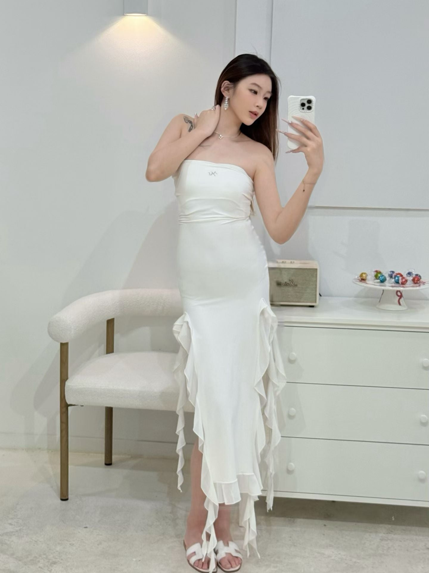 NAWS SEAWEED BRALETTE DRESS