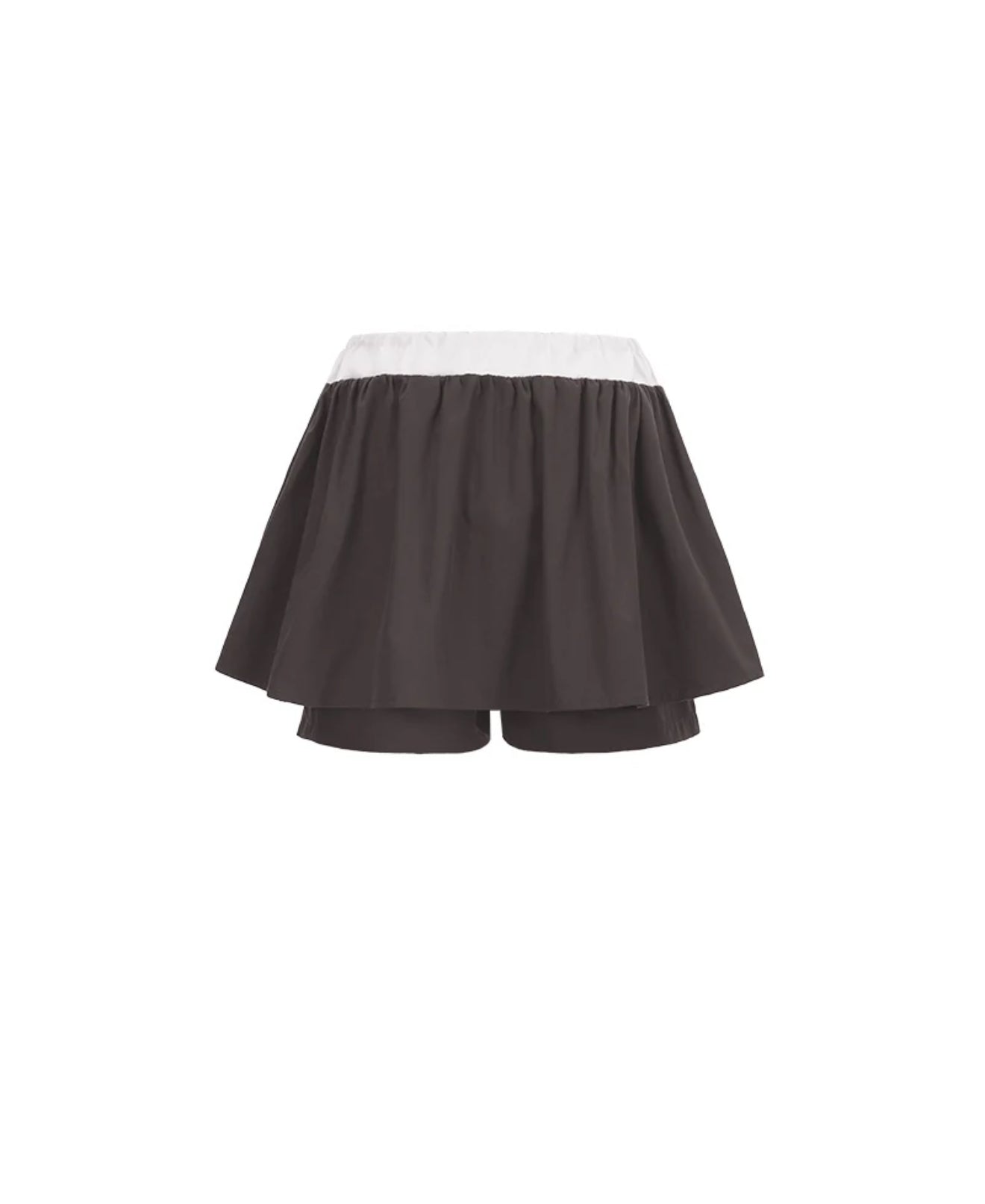 NAWS DARK BROWN AIR BUD SKIRT-PANTS