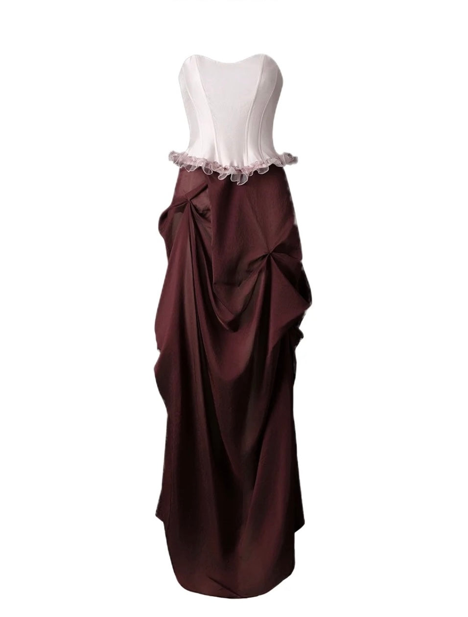 Crow Crew purple corset dress
