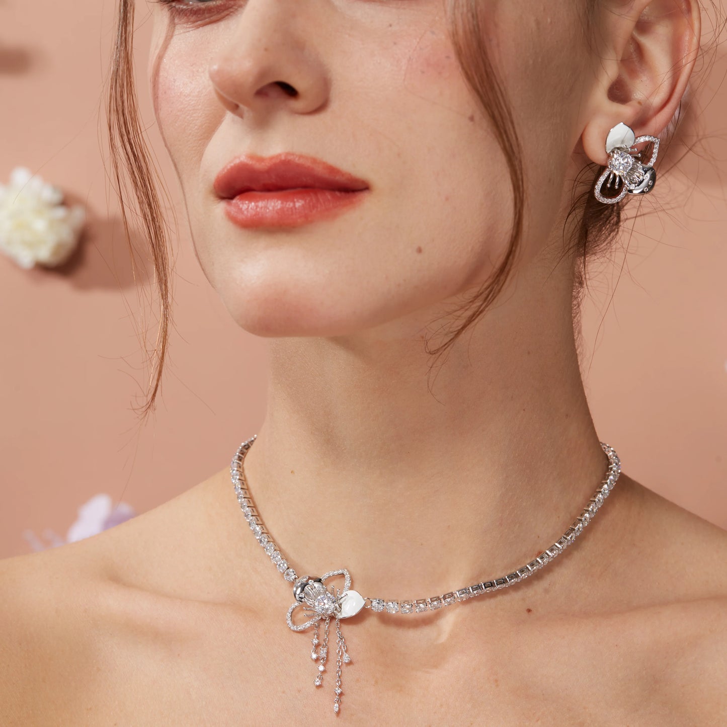 Poem Dream Whisper Flower 4th Necklace